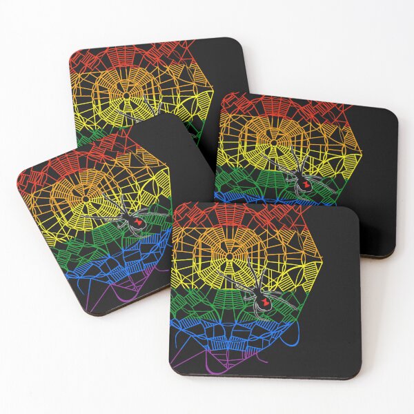Item preview, DC Spider Riot 4 (Rainbow) designed and sold by The Wolf and Spider.