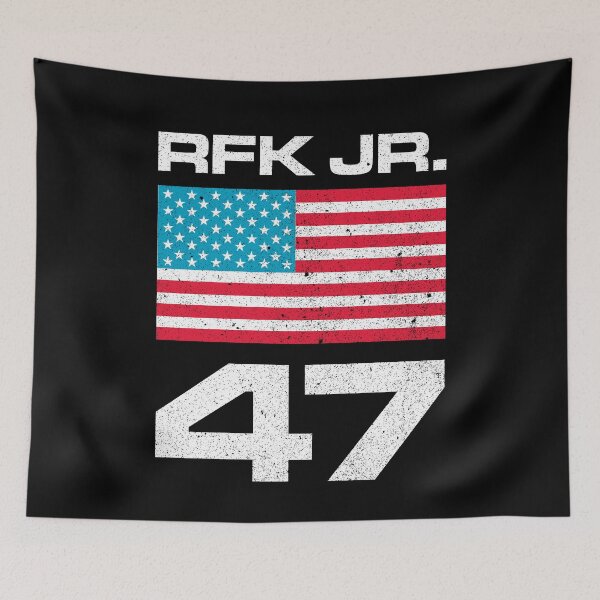Item preview, Robert F Kennedy Jr 2024 Presidential Election Campaign USA Flag designed and sold by samraheel.