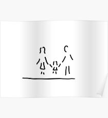 family mother father daughter Poster