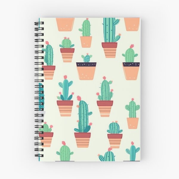 Item preview, Serenity in Spines: A Cactus Kaleidoscope designed and sold by SpicyGraphicArt.