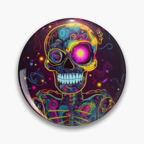 Item preview, Futuristic Bionic Skeleton: A Captivating Blend of Technology and Decay designed and sold by HalloweenMStore.