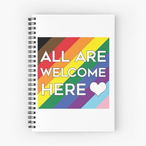 Item preview, All Are Welcome Here designed and sold by Sarcastickers.