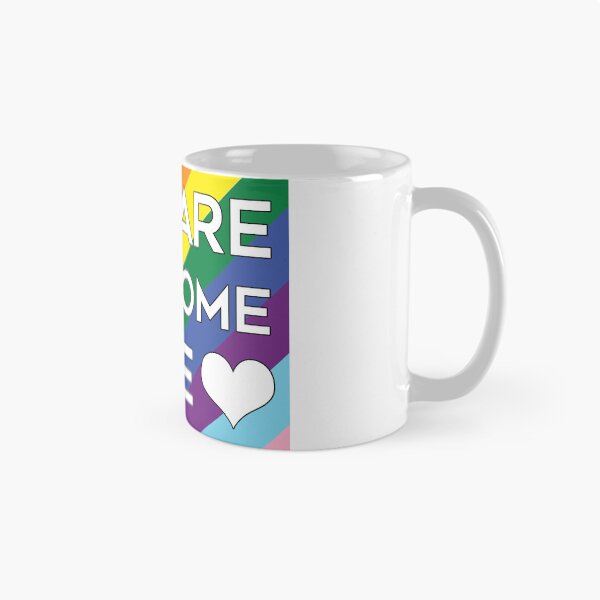 Item preview, All Are Welcome Here designed and sold by Sarcastickers.