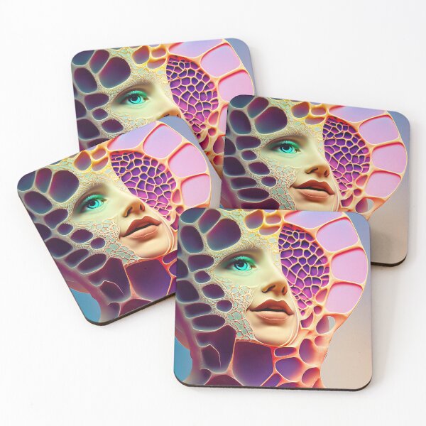 Item preview, Pretty woman voronoi organic form designed and sold by Lefteris Betsis.