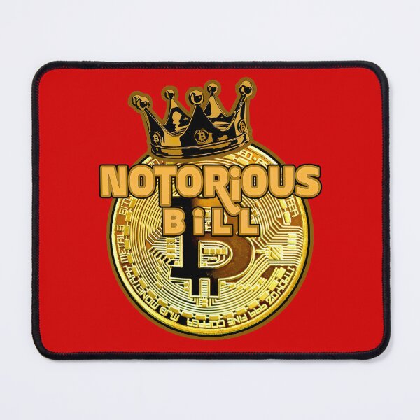 Item preview, Notorius Bill Noble - Crypto Noble - Bitcoin Crypto designed and sold by wear4gamers.