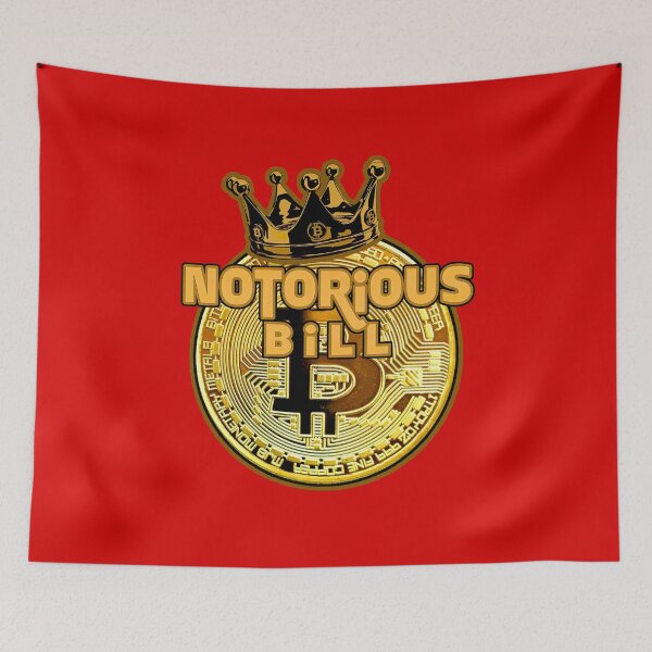 Item preview, Notorius Bill Noble - Crypto Noble - Bitcoin Crypto  designed and sold by wear4gamers.