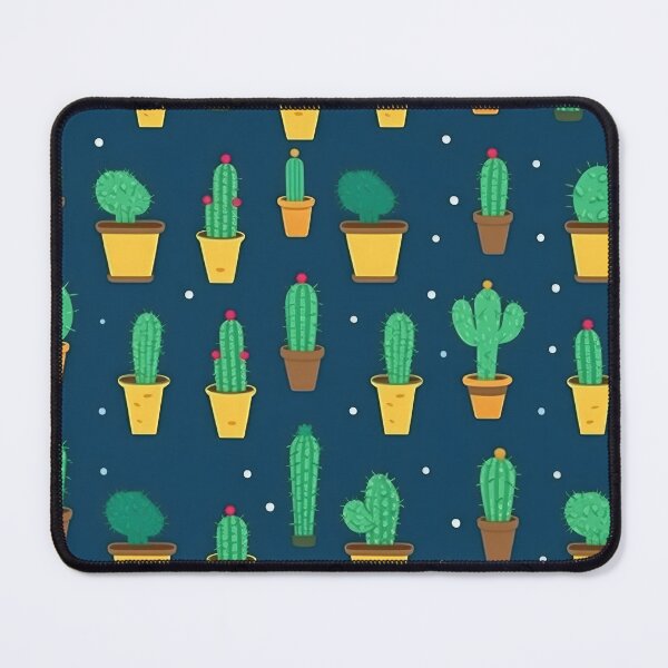 Item preview, Serenity in Spines: A Cactus Kaleidoscope designed and sold by SpicyGraphicArt.
