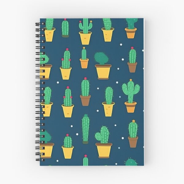 Item preview, Serenity in Spines: A Cactus Kaleidoscope designed and sold by SpicyGraphicArt.