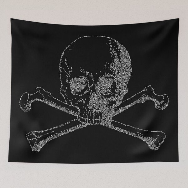 Item preview, Skull and Crossbones Jolly Roger designed and sold by mo3co8y.