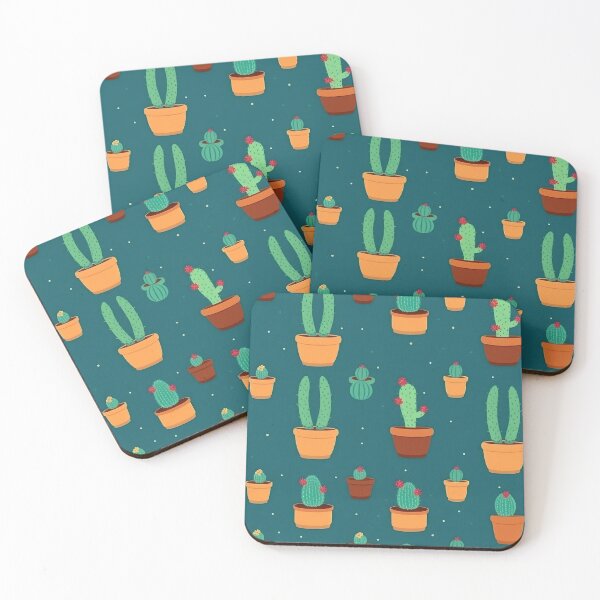 Item preview, Serenity in Spines: A Cactus Kaleidoscope designed and sold by SpicyGraphicArt.