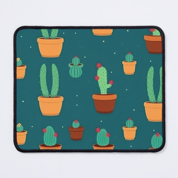 Item preview, Serenity in Spines: A Cactus Kaleidoscope designed and sold by SpicyGraphicArt.