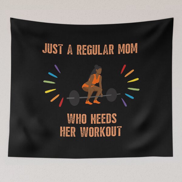 Item preview, Just a regular mom who needs her workout - Evening designed and sold by AdiRemba.