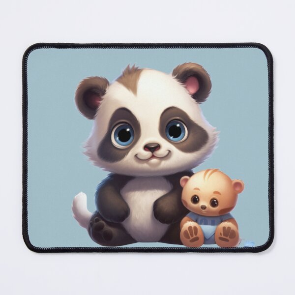 Item preview, Panda and cat friends forever designed and sold by DigitalPixelize.