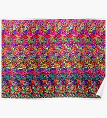 3D Stereogram - I love you xxxx Poster