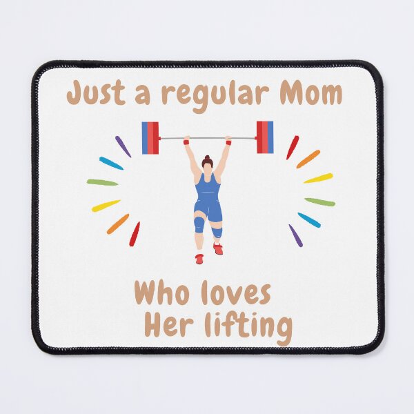 Item preview, Just a regular mom who loves her lifting - Morning designed and sold by AdiRemba.