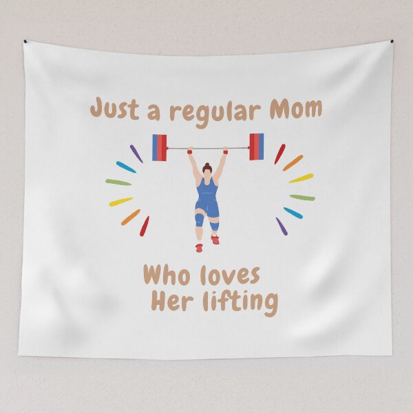 Item preview, Just a regular mom who loves her lifting - Morning designed and sold by AdiRemba.