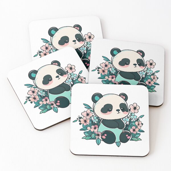 Item preview, Flowery Panda designed and sold by Solace Sparkles.