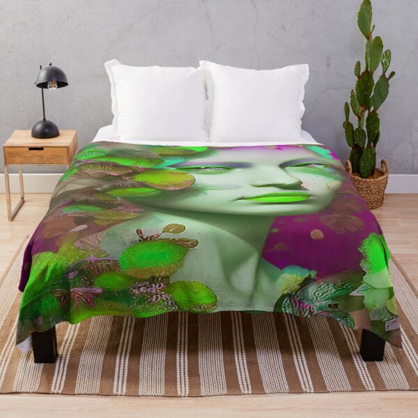 Item preview, Female Abstract Green Chaos designed and sold by deniselynnimage.