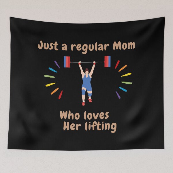 Item preview, Just a regular mom who loves her lifting - Evening designed and sold by AdiRemba.