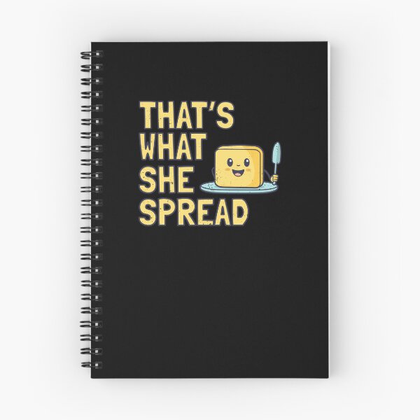 Item preview, Butter Pun That's What She Spread designed and sold by elderberry.