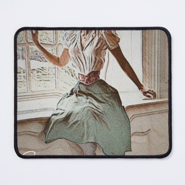 Item preview, Marjorie 1940s woman looking out the window (Colour) designed and sold by HONDTangled.