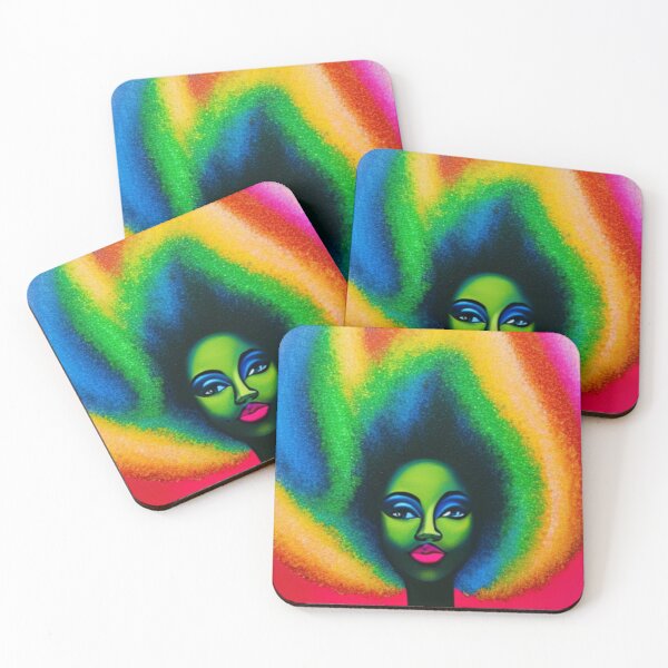 Item preview, PRIDE AFRO TREE QUEEN  designed and sold by DiscoVibes.