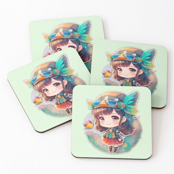 Item preview, Happy Days, Original Chibi Girl  designed and sold by jp22yoshi.