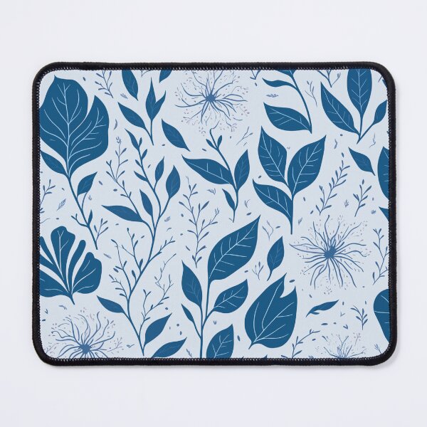 Item preview, Blue Floral Design Flowers Leaves designed and sold by TuckerLogan.