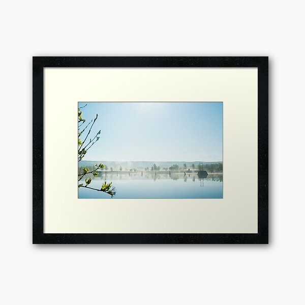 Vindelälven Framed Art Print