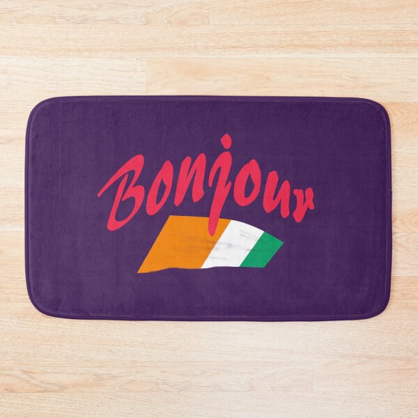 Item preview, Bonjour (hello in French) - Ivory Coast Flag designed and sold by lobodelnoir.