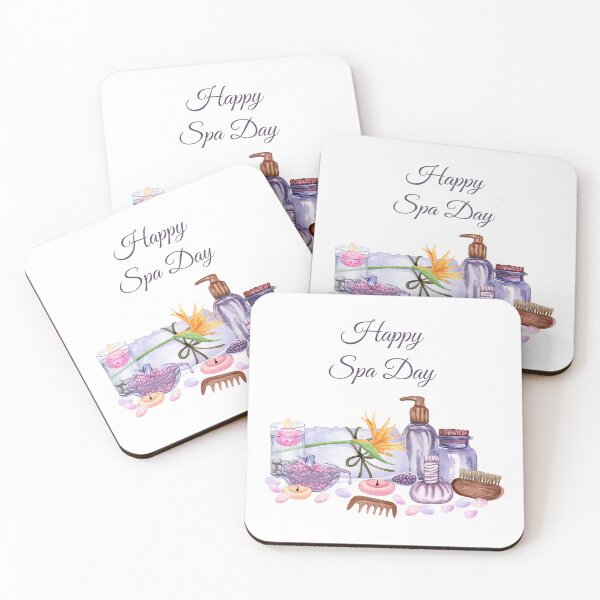 Item preview, Happy Spa Day Collection of Spa Accessories  designed and sold by silviaol.