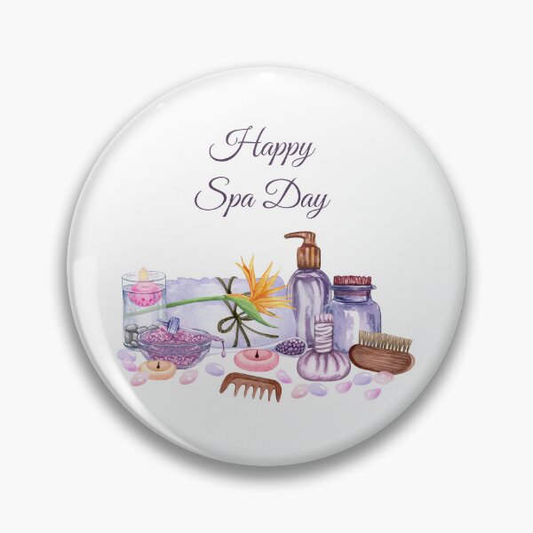 Aperçu de l'œuvre Happy Spa Day Collection d'accessoires de spa créée et vendue par silviaol.