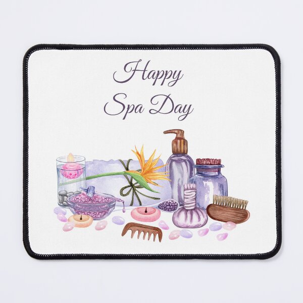 Item preview, Happy Spa Day Collection of Spa Accessories designed and sold by silviaol.
