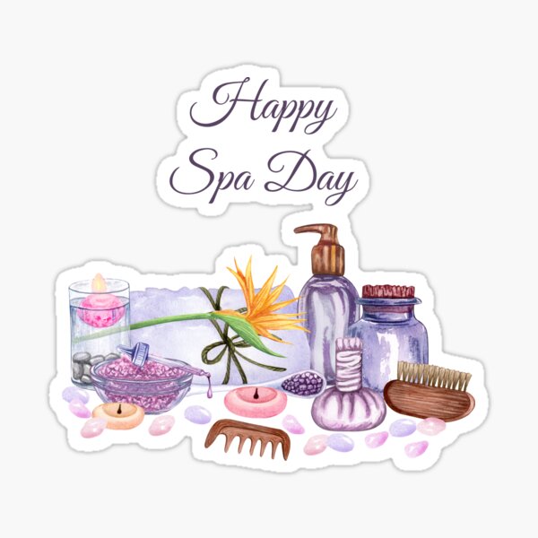 Item preview, Happy Spa Day Collection of Spa Accessories  designed and sold by silviaol.