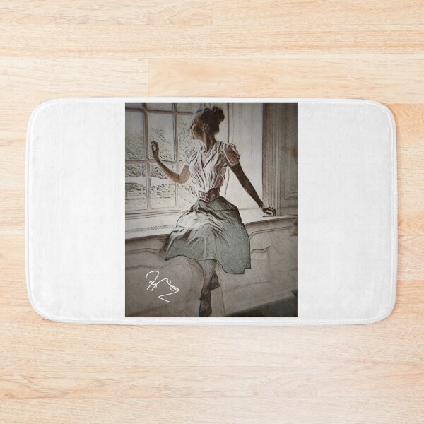 Item preview, Marjorie 1940s Woman Looking Out Window (Faded Color) designed and sold by HONDTangled.