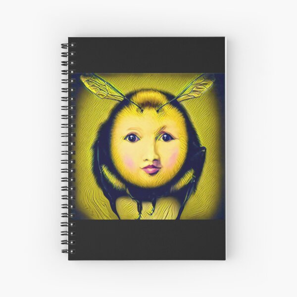Bee Green Spiral Notebook