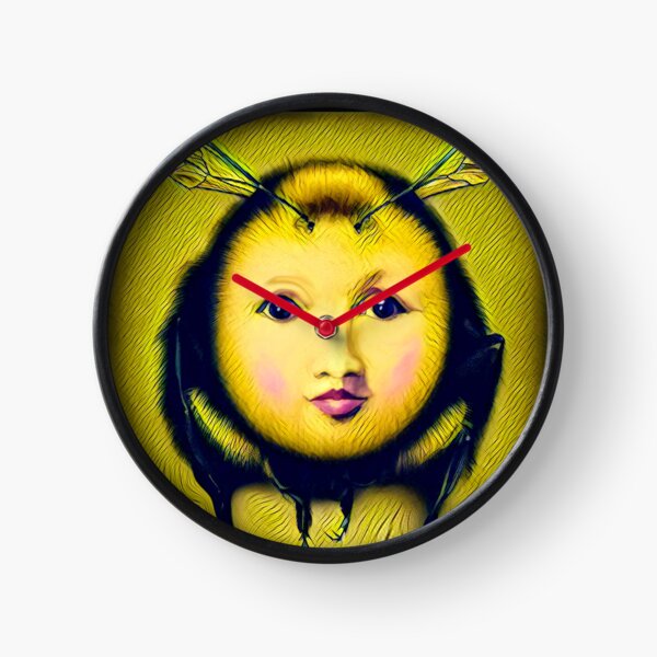 Bee Green Clock
