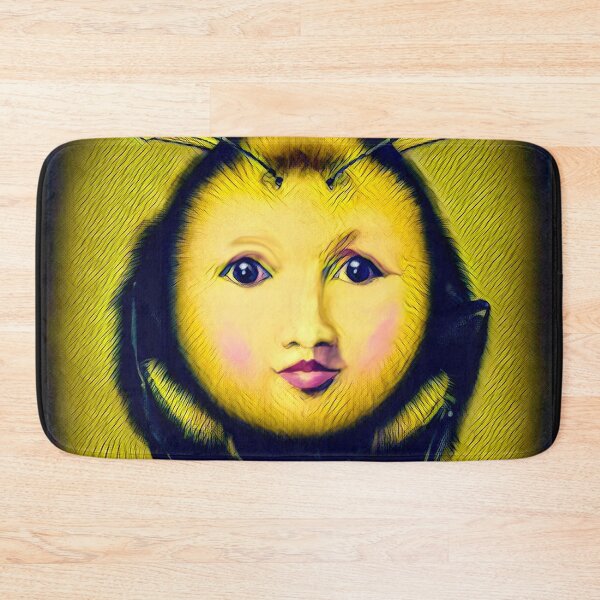 Bee Green Bath Mat