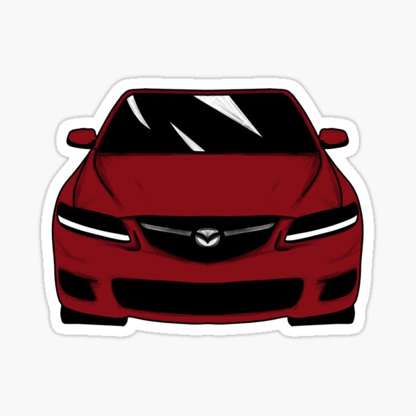 Emblem Adesivo per Mazda 6, Auto Adesivi per Auto TuningCar Styling,B