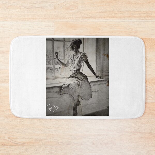 Item preview, Marjorie 1940s Woman Looking Out Window (Black and White) designed and sold by HONDTangled.