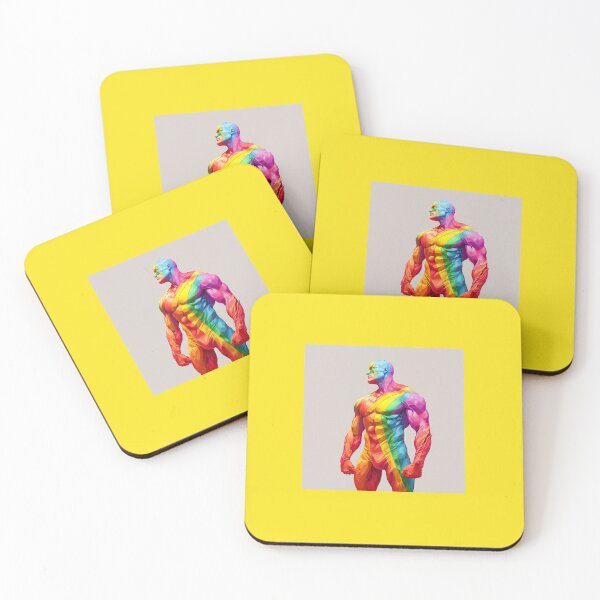 Item preview, Equal Human Rights - Rainbow Super Hero designed and sold by Earth Nature Creations.