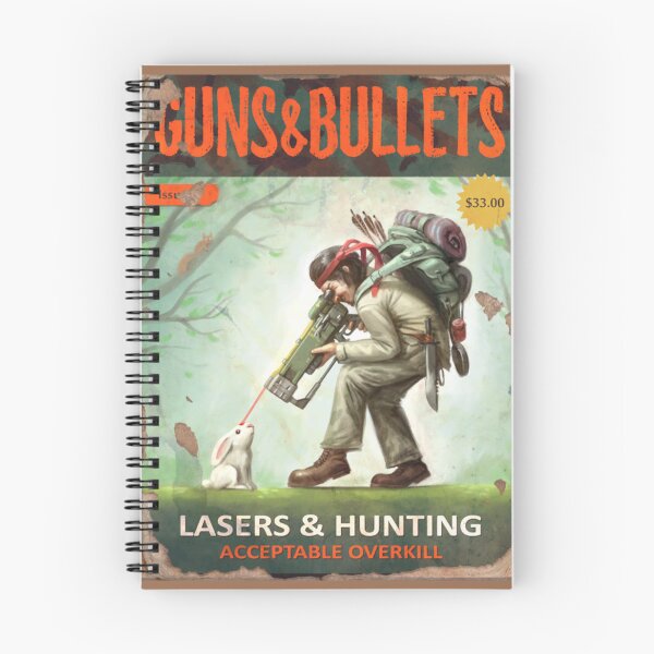 Item preview, GUNS & BULLETS 'Lasers & Hunting' designed and sold by Vault 67 Depot.