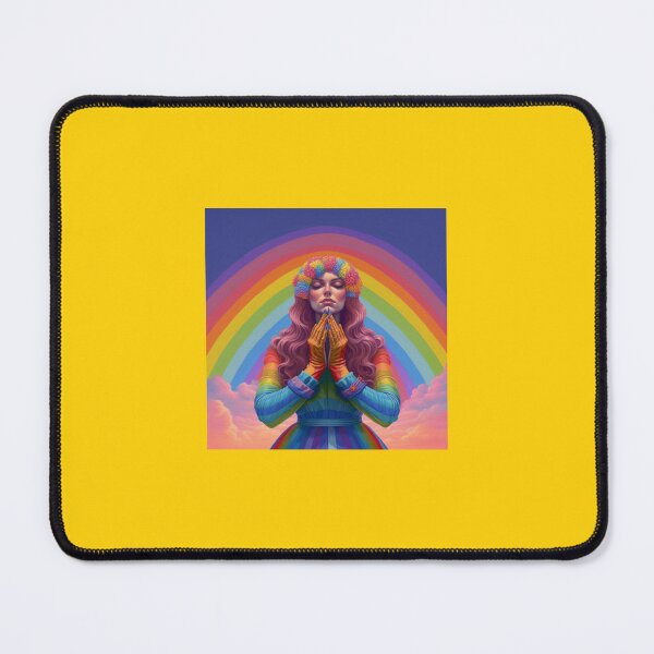 Item preview, Equal Human Rights - Rainbow Maiden designed and sold by Earth Nature Creations.