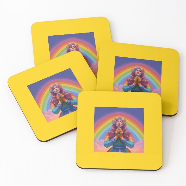 Item preview, Equal Human Rights - Rainbow Maiden designed and sold by Earth Nature Creations.