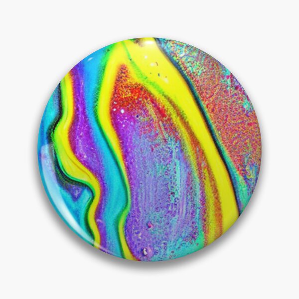 Item preview, Abstract Colorful Liquid Metal  designed and sold by calibrit.