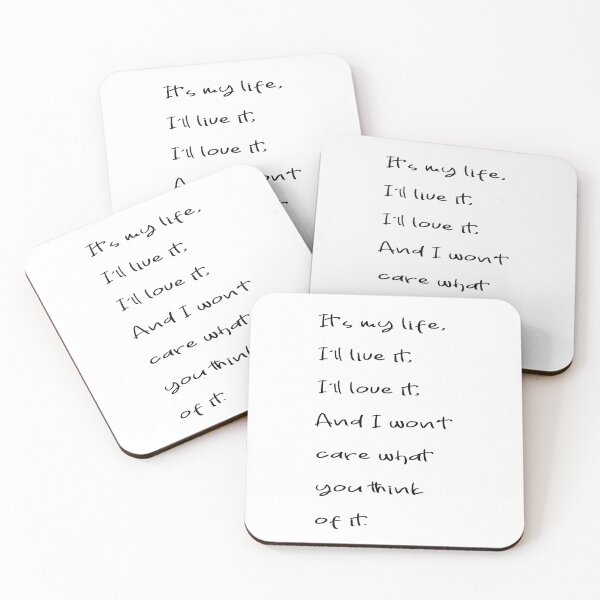 Item preview, it's my life i'll live it i'll love it and i won't care what you think of it designed and sold by ikrame-shop.