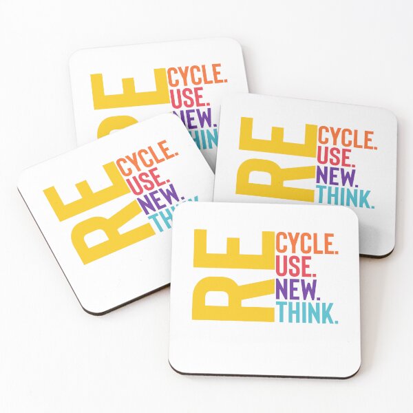 Artikelvorschau, Recycle,Reuse,Renew,Rethink entworfen und verkauft von BYNDART.