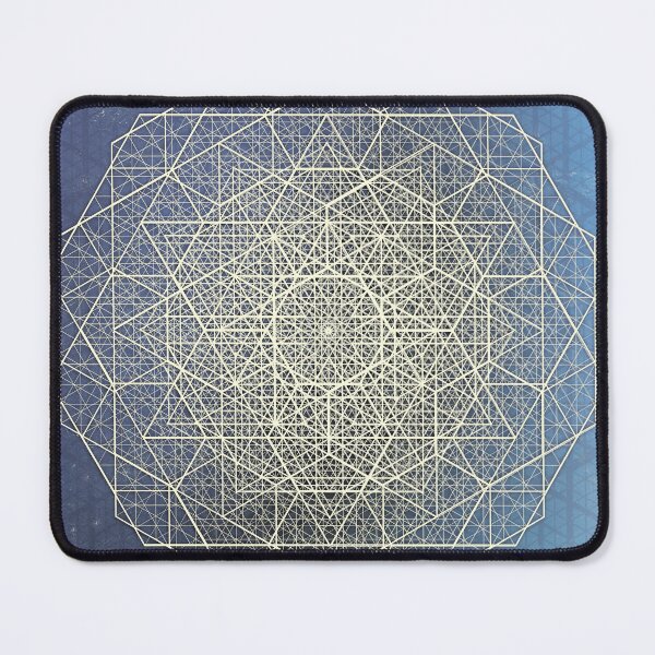 Item preview, Sacred Geometry Star Mandala 4D Hypercube  designed and sold by Truthseekmedia.