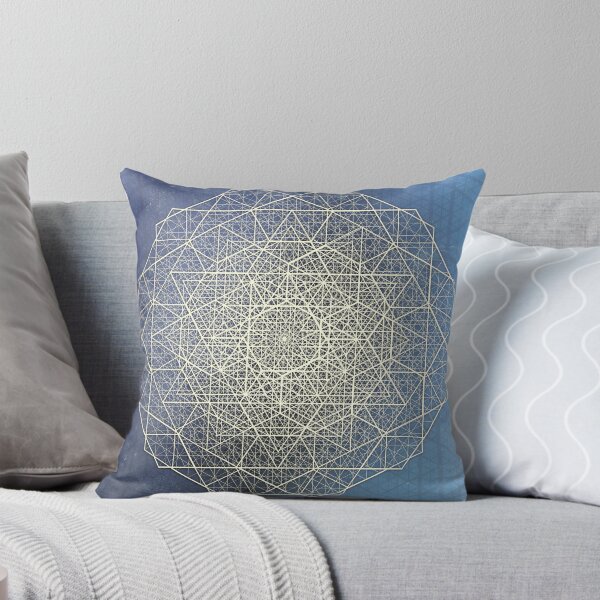 Item preview, Sacred Geometry Star Mandala 4D Hypercube  designed and sold by Truthseekmedia.