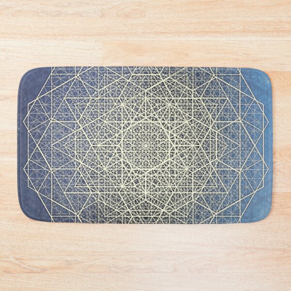 Item preview, Sacred Geometry Star Mandala 4D Hypercube  designed and sold by Truthseekmedia.